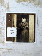 Kartka Joker horror Sto Lat