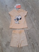 Piżama/ komplet niemowlęcy - Snoopy - rozm 62