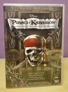 Piraci z Karaibów - kolekcja czterech filmów (1-4) - DVD - Lektor PL