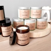 Świeca sojowa kokos i limonka 180 ml