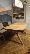 Stół drewniany na wymiar, według projektu klienta