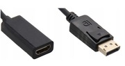 Adapter przejściówka do video DisplayPort - Hdmi