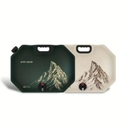 Turystyczne lekkie wytrzymałe bukłaki torby na wodę z kranem 8 litrów