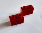 KLOCEK LEGO 32064  CZERWONY - 2 SZTUKI