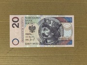 20 zł 1994 stan 1 seria GX