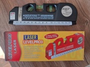 nowa poziomica level pro3 laser, 3w1 poziomica, laser, metrówka.