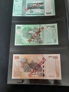 Kongo zestaw 3 wzorów UNC