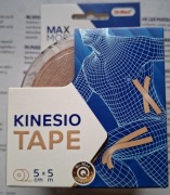 Kinesio Tape Dr. Max taśma kinezjologiczna beżowa 5cm x 5m