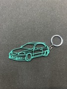 Brelok Honda Civic Mint Green
