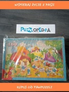 puzzle trefl 160 smerfy kompletne