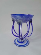 Szklana meduza huty Krosno.