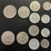 Rumunia x 6, 1966+, zestaw monet