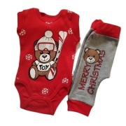 Komplet zestaw dla niemowlaka r 80 body+spodnie