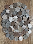 Duży Zestaw monet, żetonów - notgeld