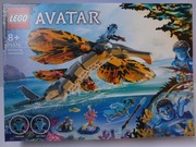 Klocki LEGO AVATAR Przygoda ze skimwingiem 33 x 33 cm + dodatkowe figurki