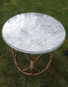 Blat marmurowy do stolika 70 cm