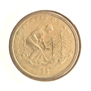 1 dolar USA - "Indianka" 2009