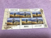 znaczek pocztowy Ruski wojenny okręt F Ukraina