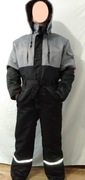 kombinezon zimowy ocieplany TRANEMO  ICM r. S czarno-szary