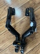 Uchwyt biurkowy na 2 monitory 17" - 27" North Bayou f160