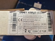 Drut spawalniczy AlMg 1,0 2kg MOST