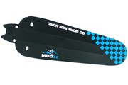 Błotnik rowerowy tylny MUDZZ Saddle Krata Blue