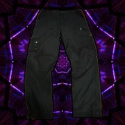 Czarne spodnie Cargo jak opium jnco UpGrade L/XL vintage retro alt