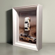 Audi Quattro Rally | Ramka 3D - Prezent dla fana Audi