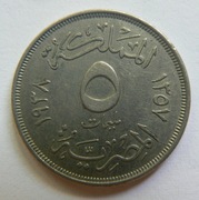 Egipt 5 milimów 1938