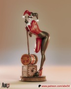Figurka druk 3D żywica " Harley Quinn Classic - F1323 " - 150 mm