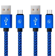 Kabel micro USB 2x2m