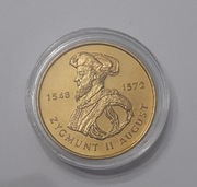 2 zł Zygmunt II August II stan bardzo dobry