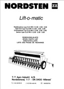 Katalog części siewnika Nordsten Lift o matic