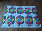 Plastikowy / foliowy obrus na przyjęcie / urodziny w kolorowe balony