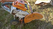 Stihl TS 760 - 2 sztuki - wózek brak kolka -stan techn. nieznany -odbior