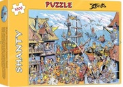 Kajko i Kokosz ; Shanty - Puzzle + plakat - Christa