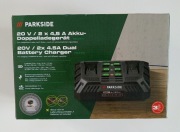 NOWA podwójna szybka ładowarka 20V 2x4,5A Parkside PDSLG 20 B1 