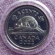 Moneta 5 centów Kanada 2022 Elżbieta II