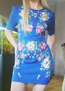 Sukienka z haftem Asos