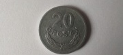 Polska 20 gr groszy, 1969 r. (L75)