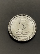 Sprzedam monetę Sri Lanka 5 rupii 2017r. stan menniczy