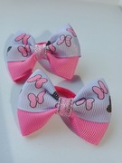 Gumki do włosów z kokardkami 2 sztuki