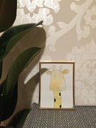 Obraz dzieci handmade A5 akwarela modern art