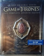 GRA O TRON - SEZON 7 (STEELBOOK) (3 BLU-RAY) NOWY FOLIA