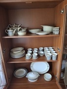 Wedgwood Samurai Discontinued Pattern Fine Bone China Dishes 52 sztuk