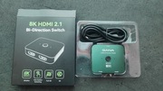 Przełącznik HDMI 8K GANA HDMI 2.1 dwukierunkowy