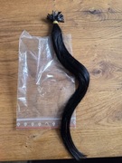 40 szt włosy naturalne ringi remy 44cm