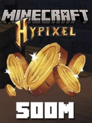 MINECRAFT HYPIXEL SKYBLOCK COINS 500 M 500.000.000
