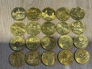 2 zł 1999 r. Pałac Potockich   i inne 20 szt