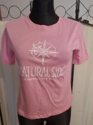 T-shirt bawełniany gwiazda cukierkowy roz 